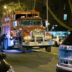 A private sanitation truck driver fatally struck a bicyclist in Long Island City in 2015